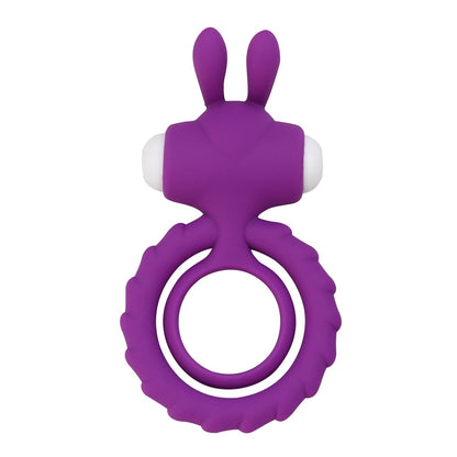 Dual Vibrating Cock Ring for Enhanced Erections