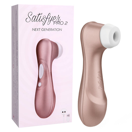 German Satisfyer Pro 2 Vibrator - G-Spot, Clit Stimulation, Nipple Sucker, Erotic Adult Sex Toy