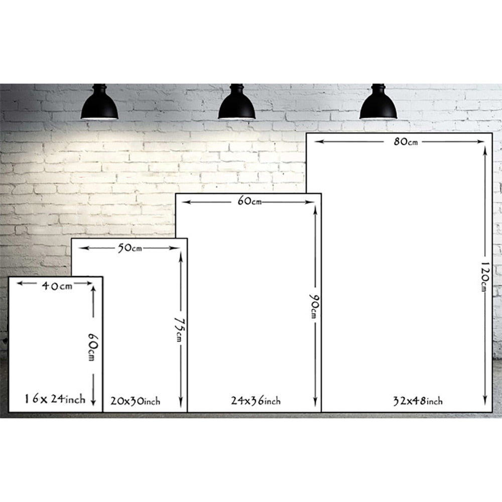 Sexy Asian Model Canvas Print for Home Decor