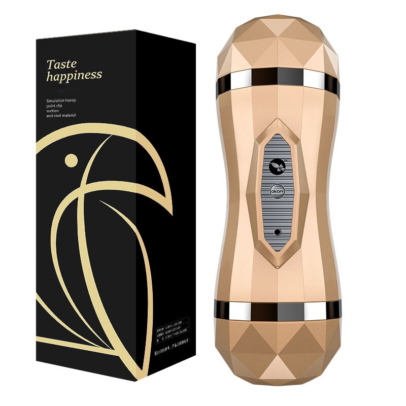 Gelugee Male Masturbator with Vibrator