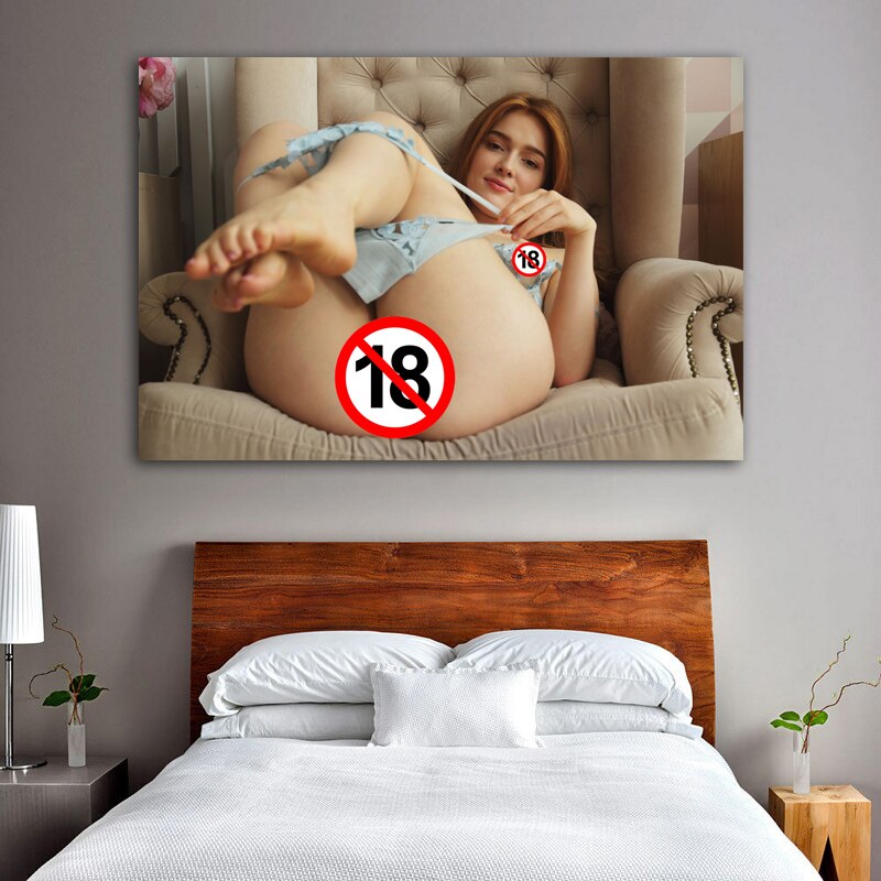 Hot Porn Beauty Wallpaper Canvas Art