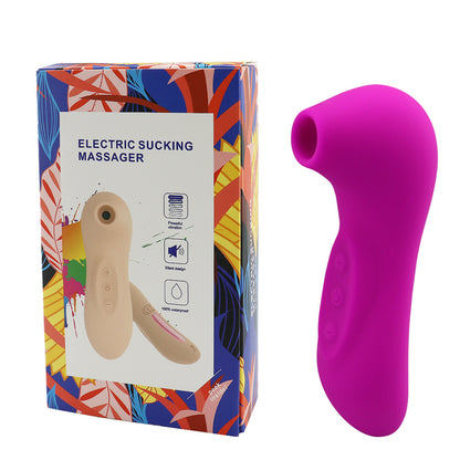 Clit Sucker Vibrator - Tongue, Nipple Sucking, Blowjob, Clitoris Stimulator, Erotic Sex Toys for Women's Masturbation