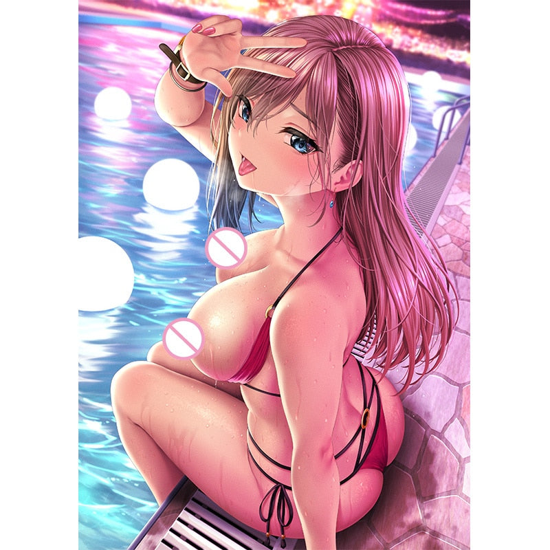 Print Game Subway Student Nude Canvas Poster