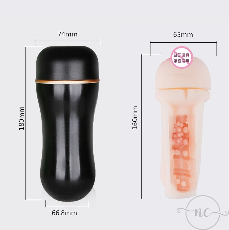 Realistic Soft Silicone Male Masturbator