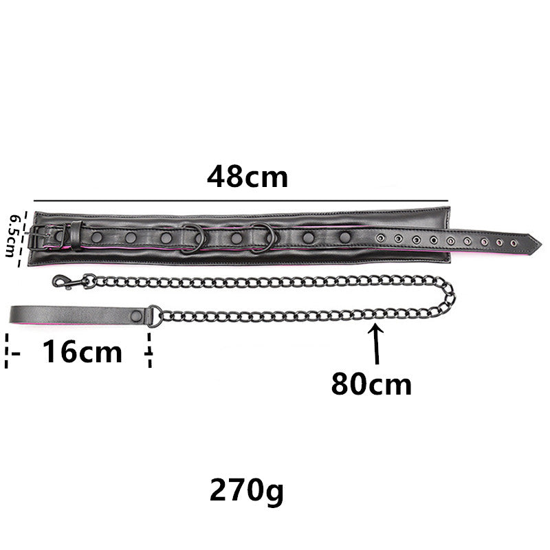 Cosplay Bondage Set with Gothic Collar