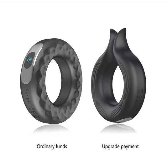 Rechargeable Vibrating Sperm Ring for Men