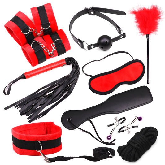 Plush 10-Piece Sex Toy Set for Couples