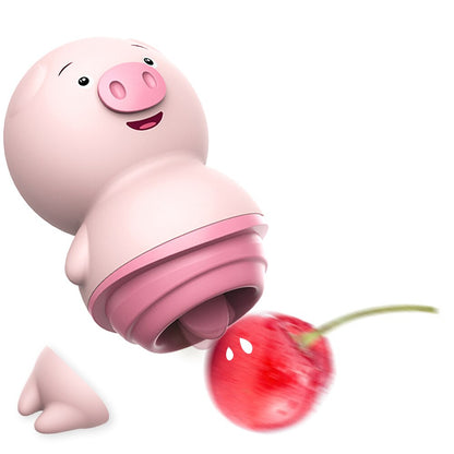 Cute Pig Tongue Licking Vibrator