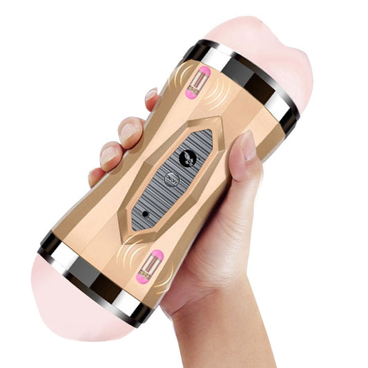 Gelugee Male Masturbator with Vibrator