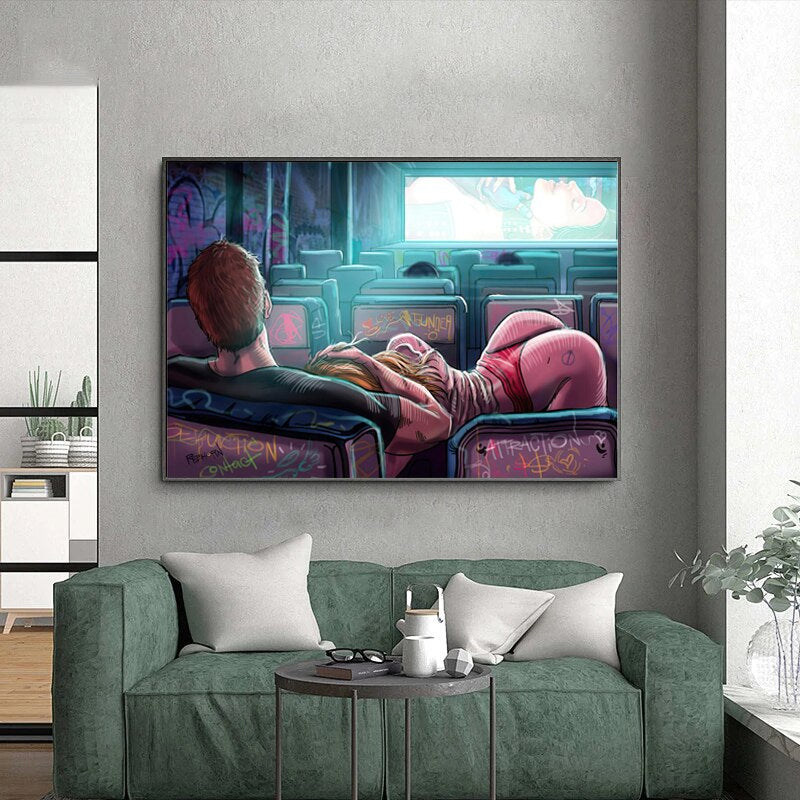 Modern Sexy picture Canvas Prints for Home Decor