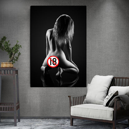 Modern Nude Women Canvas Wall Art