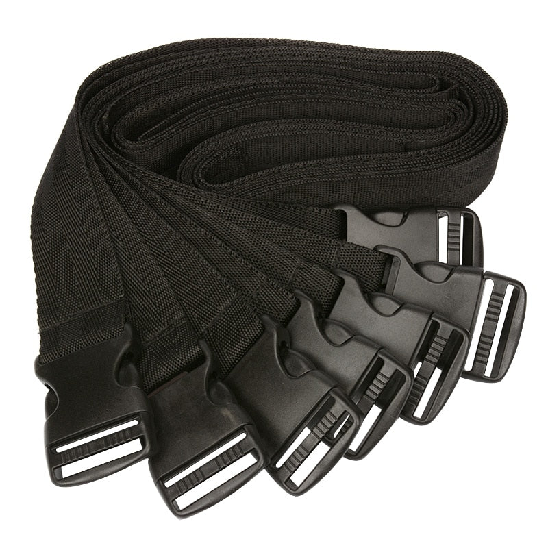 7-Piece Leather Bondage Set for Couples