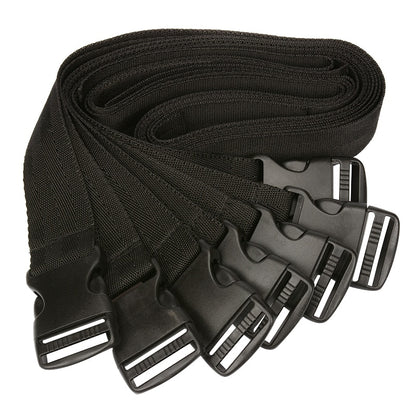 7-Piece Leather Bondage Set for Couples