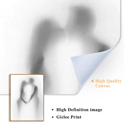 Sexy Romantic Couples Canvas Wall Art