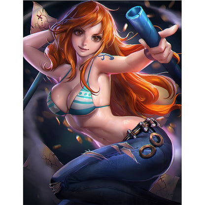 Video Game Ninja Nude Canvas Poster
