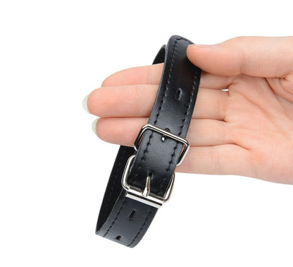 7-Piece Leather Bondage Set for Couples