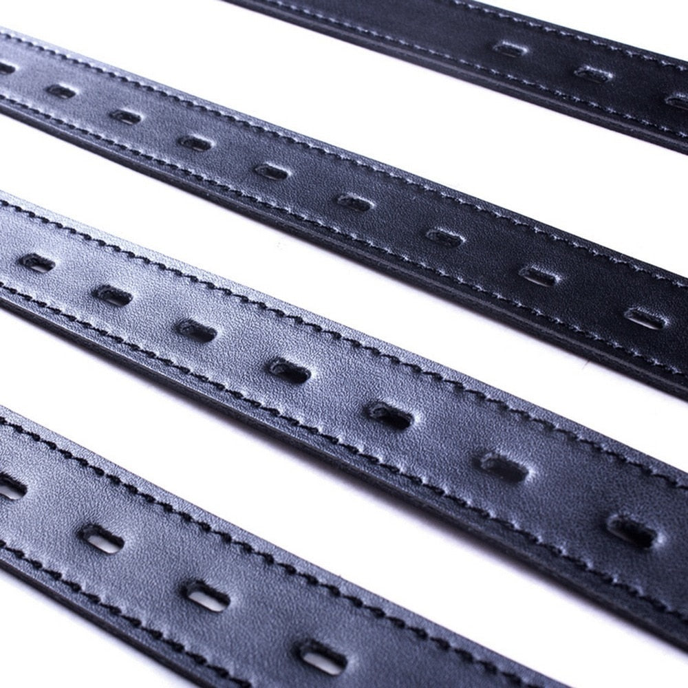 7-Piece Leather Bondage Set for Couples