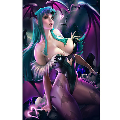 Video Game Ninja Nude Canvas Poster