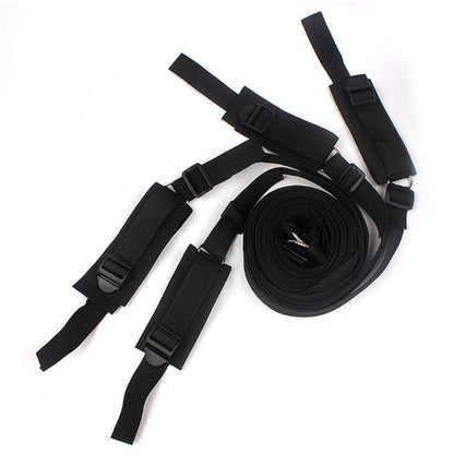 Bed Bondage Cuffs Set for Erotic Play